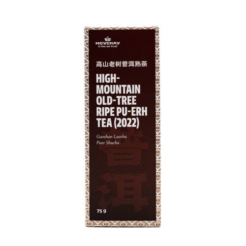 High-Mountain Old-Tree Ripe Pu-erh tēja (2022), svars 7 gr