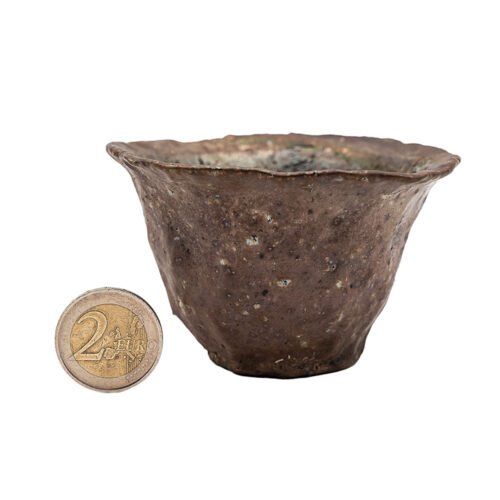 Woodfired Dehua Flower-Rim tējas krūze # 95758, 110 ml