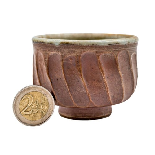 Woodfired Dehua spirālveida tējas krūze # 95778, 90 ml