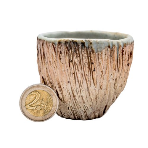 Woodfired Dehua Bark-Texture tējas krūze # 95779, 75 ml
