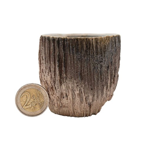 Woodfired Dehua Bark-Texture tējas krūze # 95782, 85 ml