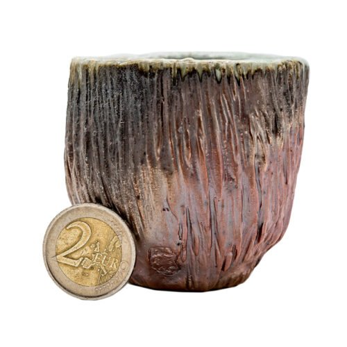 Woodfired Dehua mizas tekstūras tējas krūze # 95815, 95 ml