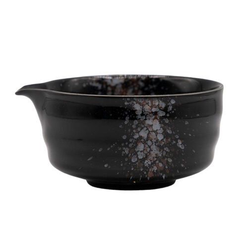 Melnas glazūras Katakuchi Matcha Bļoda # 94732