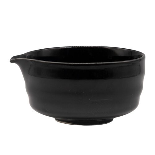 Glancēti melna Katakuchi Matcha Bļoda # 94734