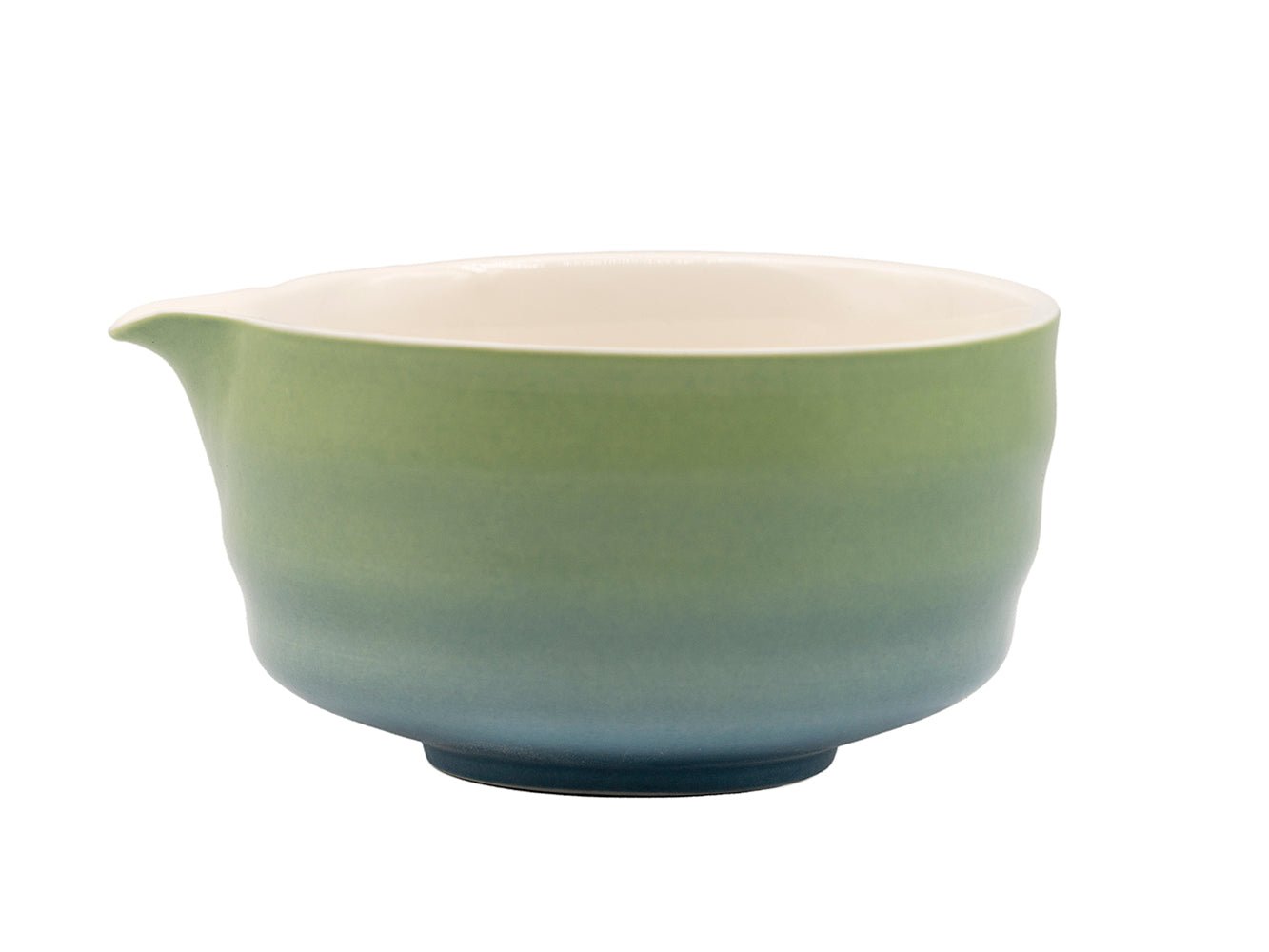 Gradients zaļi zils Katakuchi Matcha Bowl # 94735