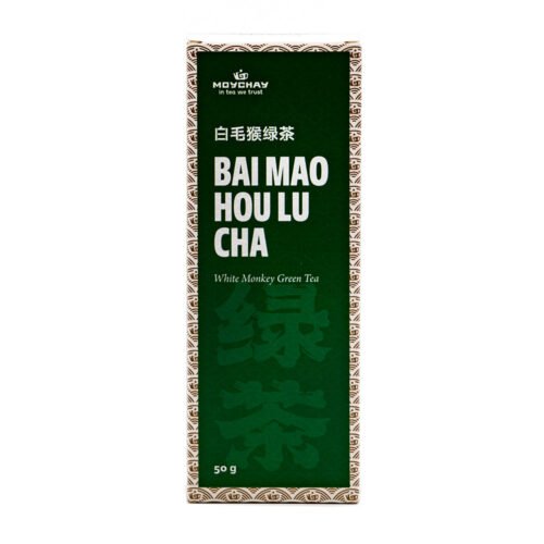 Zaļā tēja Baltais mērkaķis (Bai Mao Hou Lü Cha), nosaukums 7 gr