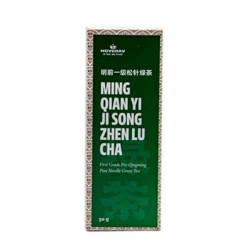 Zaļā tēja Pirmās pakāpes Pre-Qingming priežu skujas zaļā tēja (Ming Qian Yi Ji Song Zhen Lü Cha), nosaukums 7 gr