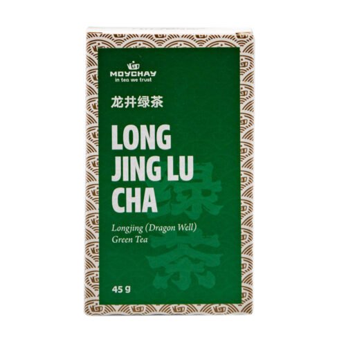 Zaļās tējas pūķa aka (Longjing Lü Cha), nosaukums 45 gr