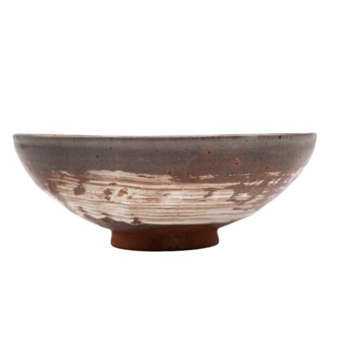 Abstract Brushstroke Matcha Bowl, Japan # 94762