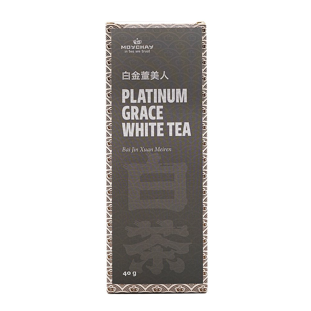 Baltā tēja Platinum Grace (Bai Jin Xuan Meiren), nosaukums 40 grami