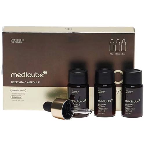 MEDICUBE Deep Vita C 14,5% Ampoule serums ar C vitamīnu un glutationu 10g 3gab