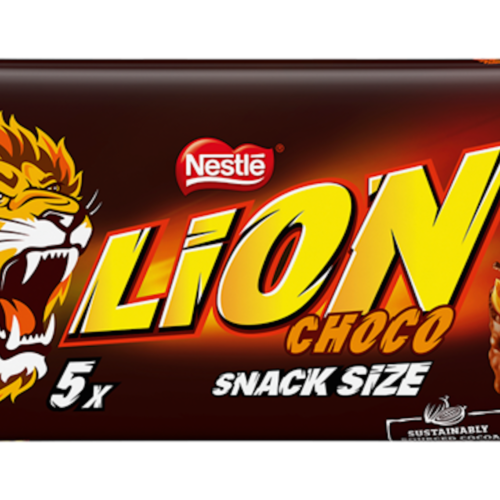 LION šokolādes batoniņi (5) 150g