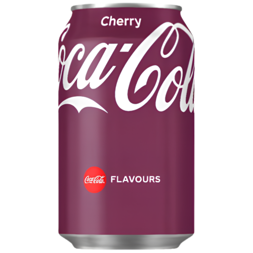 COCA-COLA Cherry gāzēts dzēriens, bundžā 330ml