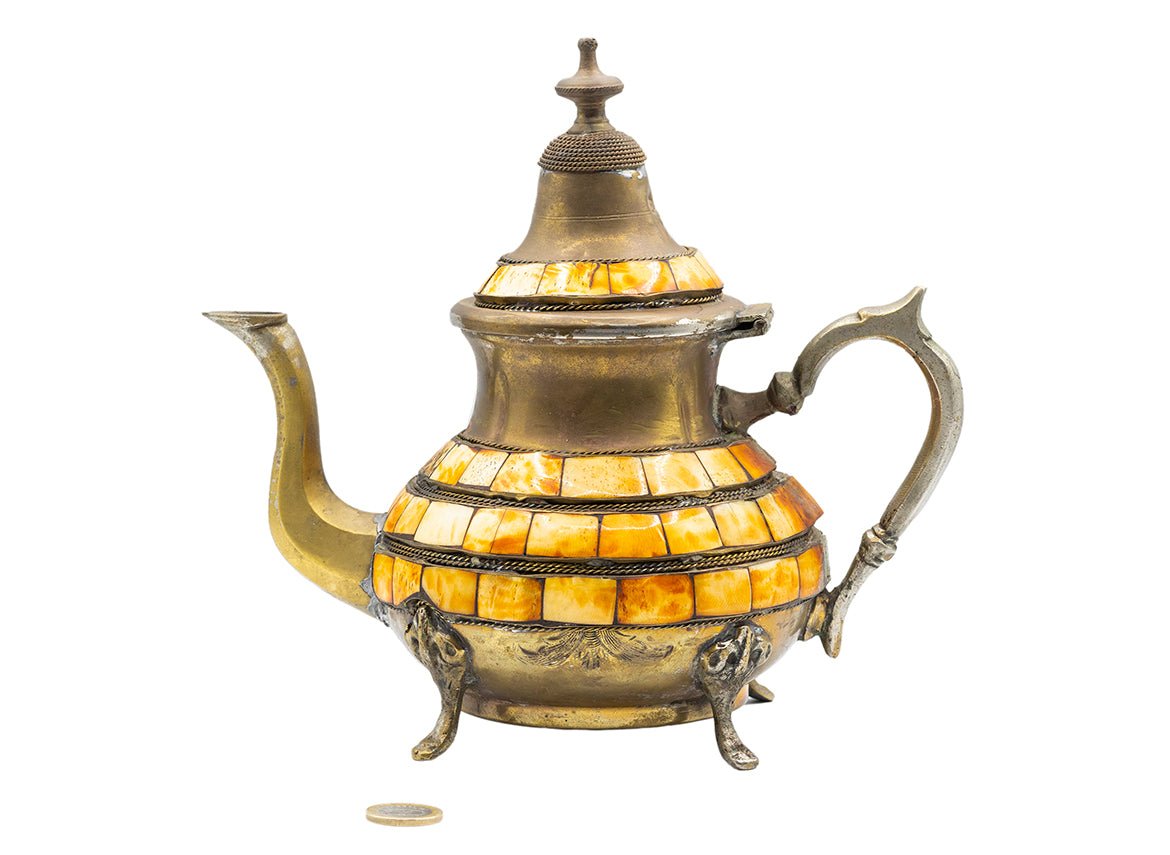 Tējkanna, vara, dekoratīva, Vintage #93078