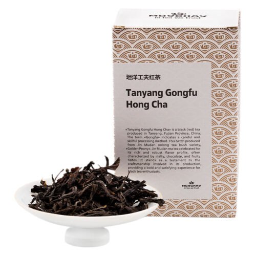 Melnā tēja Tanyang Gongfu Hong Cha, ķīniešu tēja no Tanjanas, Fudzjanas provinces (sarkanā tēja), 35g