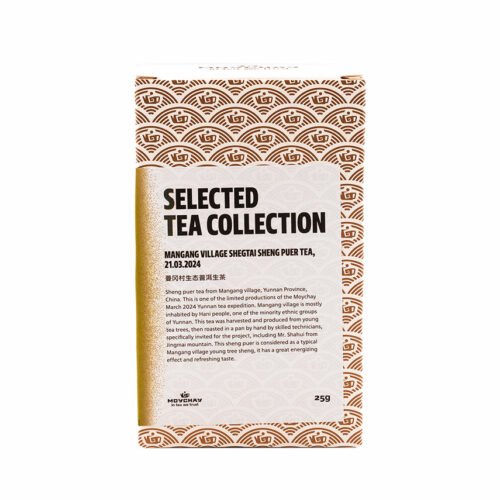 Mangang Village Shegtai Sheng Puer tēja (2024. gada marts) 25g