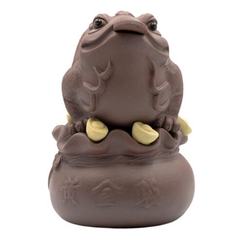 Lucky Golden Toad Teapet # 91130
