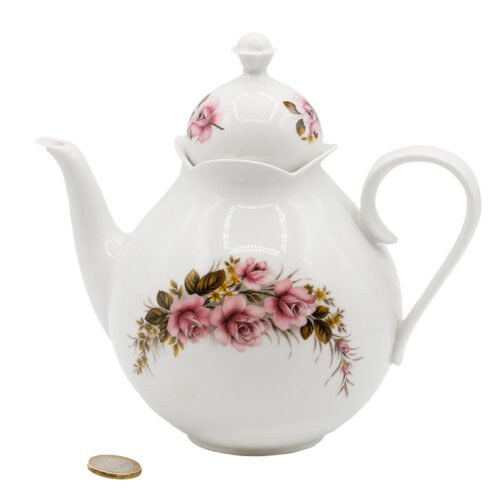 Royal Schwabap Eiropas porcelāna tējkanna # 93814