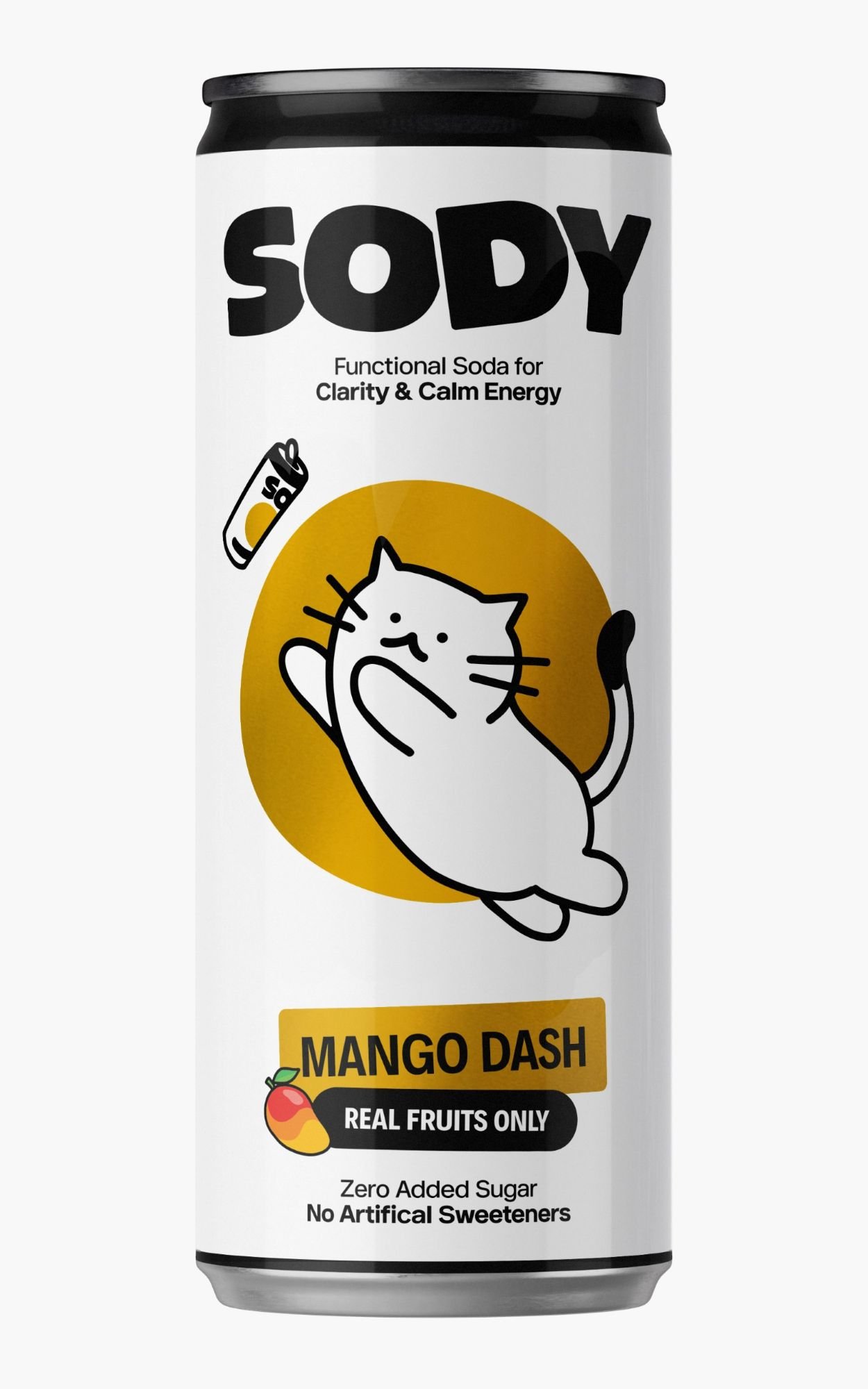 SODY Mango Dash Funkcionālais dzēriens 330 ml