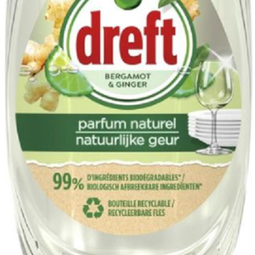 DREFT Bergamot&Ginger trauku mazgāšanas līdzeklis 650ml