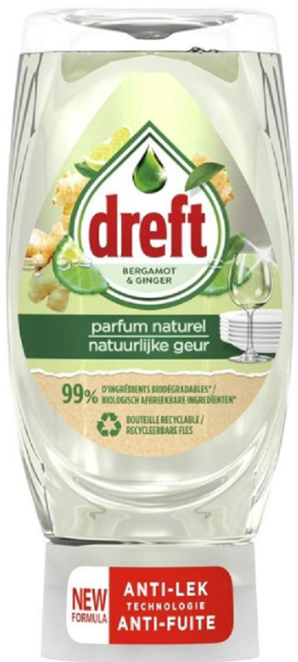 DREFT Bergamot&Ginger trauku mazgāšanas līdzeklis 650ml