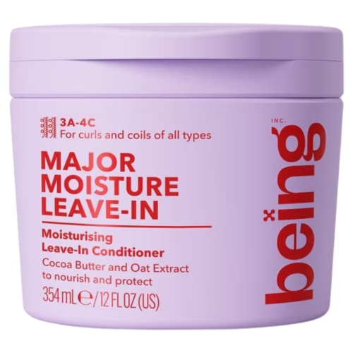 BEING Major Moisture Leave-In kondicionieris ar kakao sviestu un auzu ekstraktu 354 ml