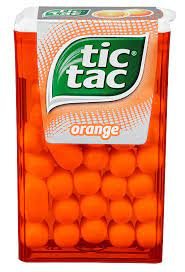 Ferrero Tic Tac Orange apelsīnu dražejas 18g