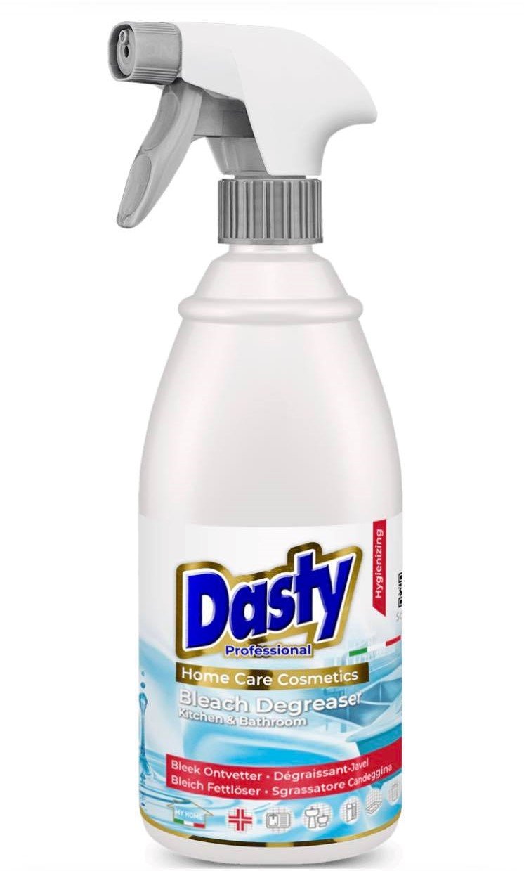 DASTY vannas istabas un virtuves virsmu tīrīšanas līdzeklis ar balinātāju 700ml