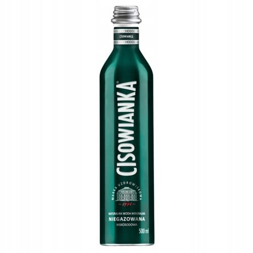 CISOWIANKA negāzēts minerālūdens, alumīnija pudelē 500ml