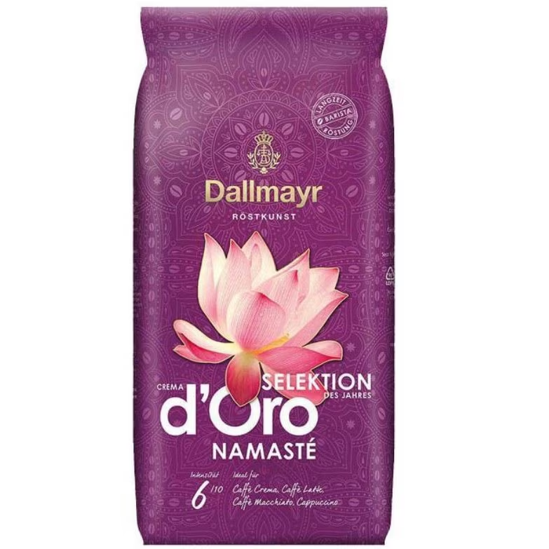 Dallmayr Crema d'Oro Namaste kafijas pupiņas 1000g