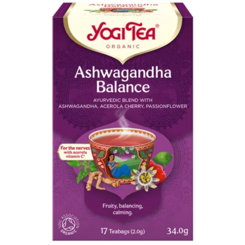 YOGI TEA Ashwagandha Balance tēja 34g