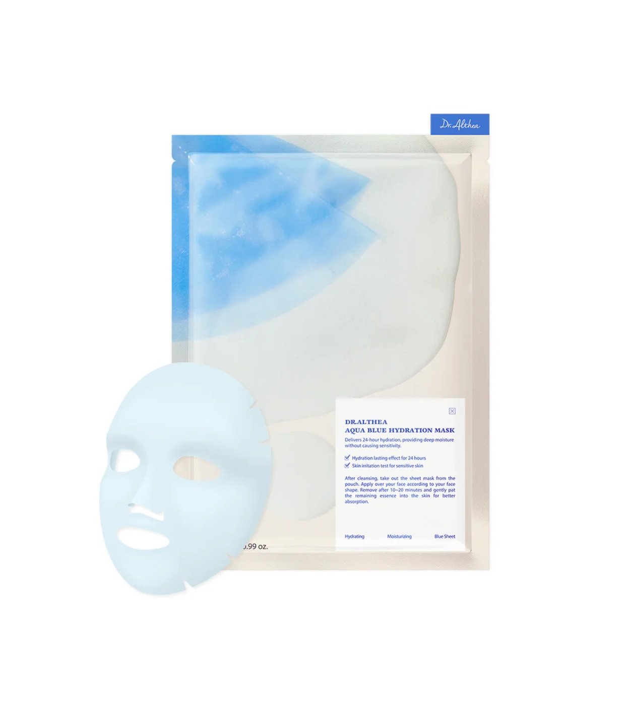 DR. ALTHEA Aqua Blue mitrinoša maska sejas ādai 28g