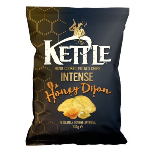 KETTLE Intenese Honey Dijon kartupeļu čipsi 100g