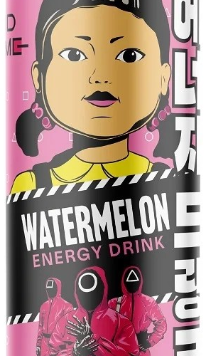 SQUID GAME Watermelon enerģijas dzēriens 250ml