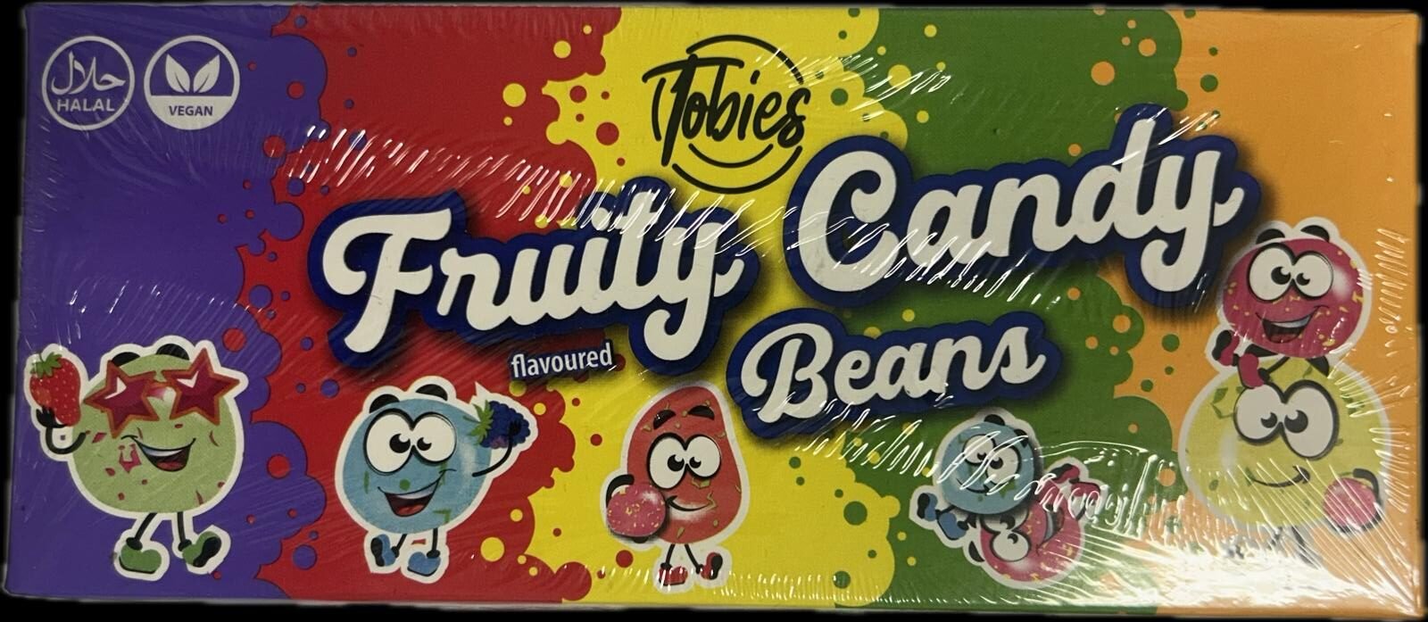 TOBIES Fruit Candy Beans želejas konfektes 100g
