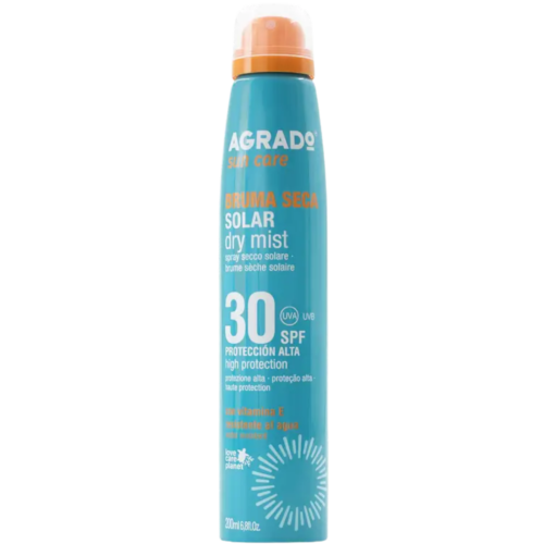AGRADO Solar Dry Mist saules aizsarglīdzeklis - sprejs ar SPF30 200ml
