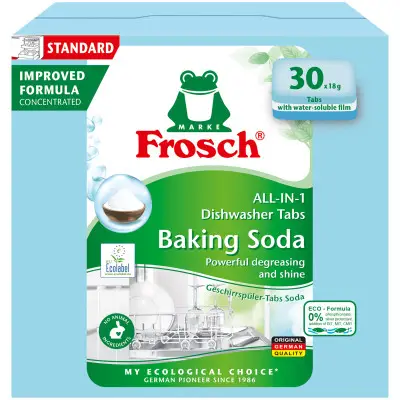 FROSCH All in 1 trauku mazgāšanas tabletes ar sodu 30gab