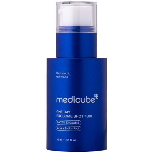 MEDICUBE One Day Exosome Shot Pore Ampule 7500 serums ar mikroadatām un eksosomām 30ml