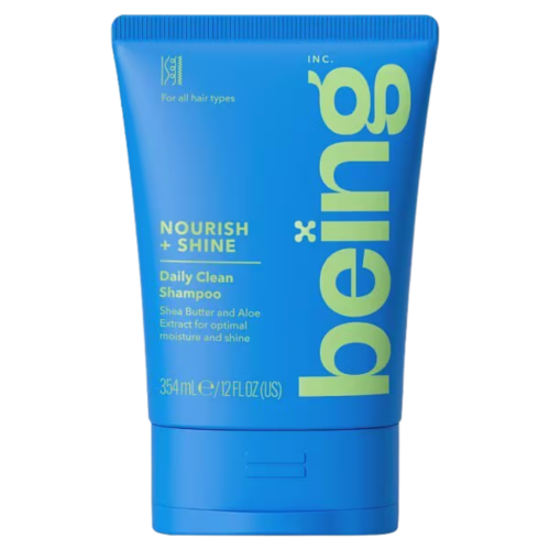 BEING Nourish & Shine šampūns ar šī sviestu un alvejas ekstraktu 354ml