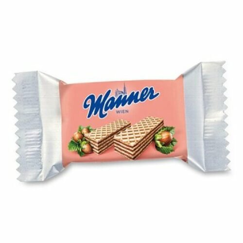 MANNER Neapolitaner Mini vafeles ar lazdu riekstu krēmu 15 g