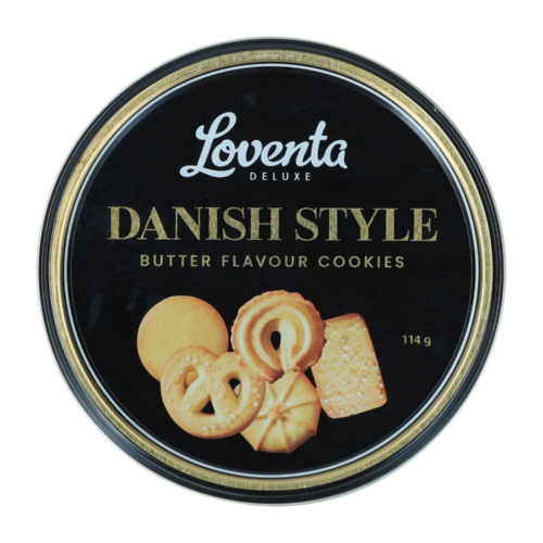 LOVENTA Dāņu stila sviesta cepumi 114g