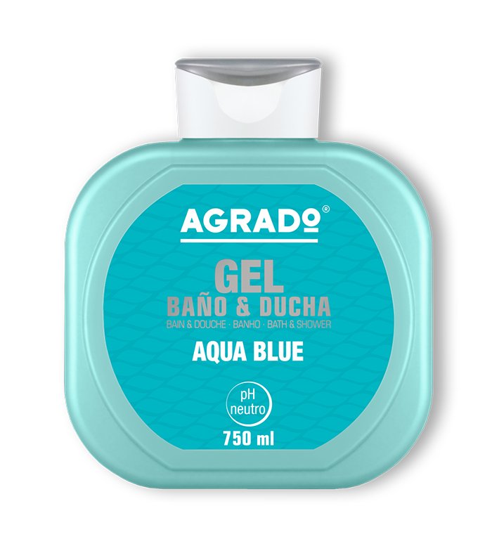 AGRADO Aqua Blue dušas un vannas želeja 750ml