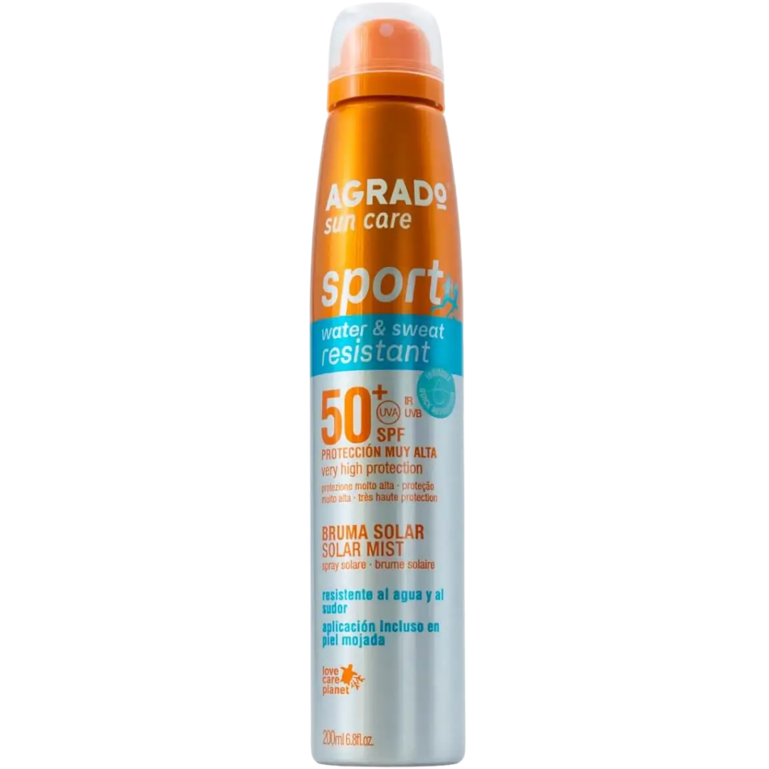 AGRADO Sport saules aizsarglīdzeklis - sprejs ar SPF50+ 200ml