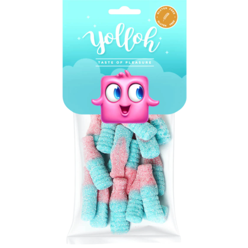 YOLLOH Bottl'Gum želejas konfektes (bez glutēna) 115g