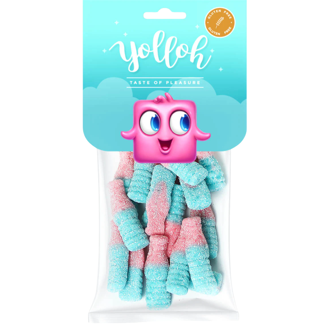 YOLLOH Bottl'Gum želejas konfektes (bez glutēna) 115g