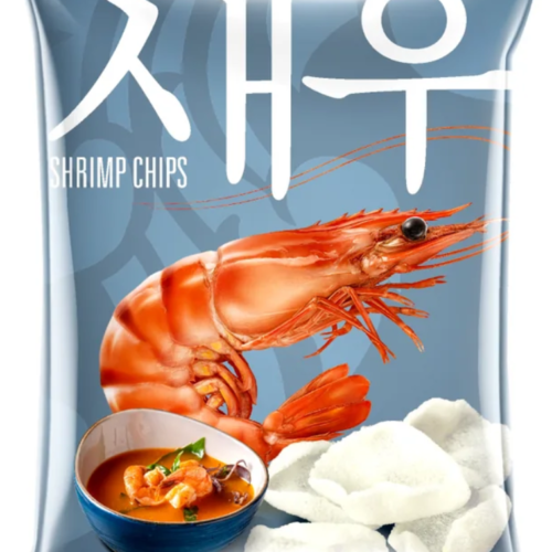 SHRIPS garneļu uzkodas ar TomYum garšu 50g