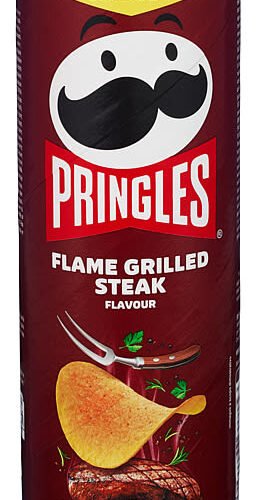 PRINGLES čipsi ar grilēta steika garšu 165g