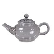 Tējas tējkanna ar metāla sietu (atspere) # 5900, stikls, 160 ml