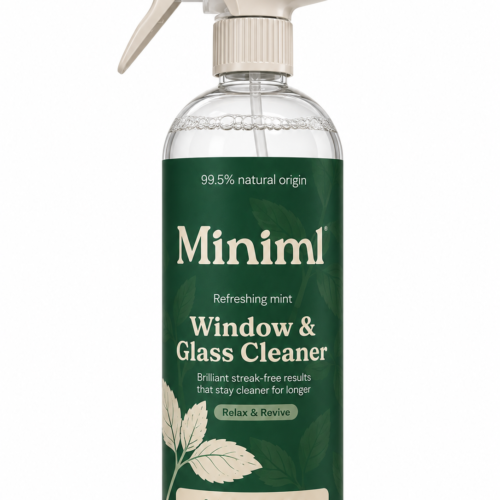 MINIML logu un stiklu tīrīšanas līdzeklis ar piparmētru aromātu 750ml