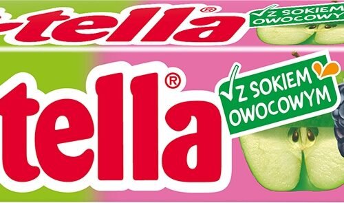 FRUITELLA Fruity Garden košļājamās konfektes 41g